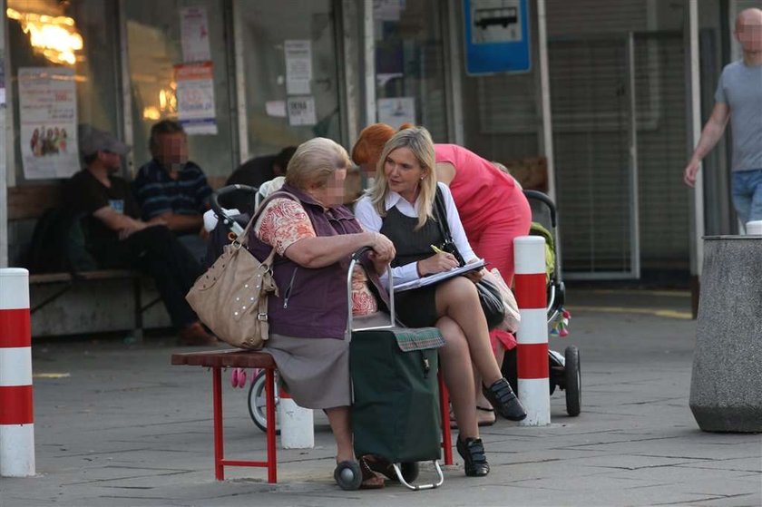 Anna Kalata szuka poparcia na ulicy