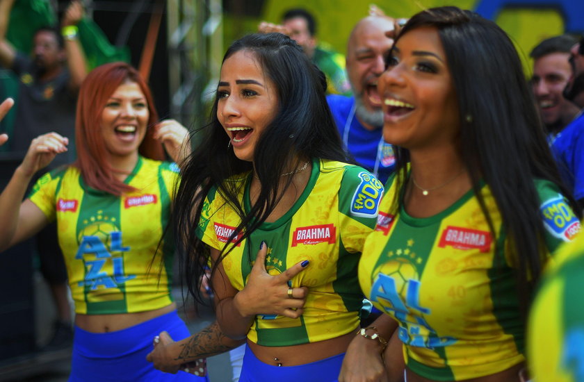 Mundial w Rosji 2018: Fanki Brazylii podbijają Rosję. Gorące!