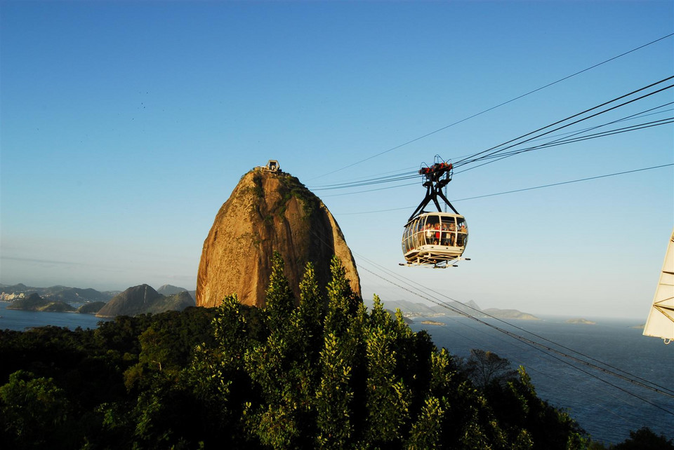 Kolejka linowa w Rio de Janeiro