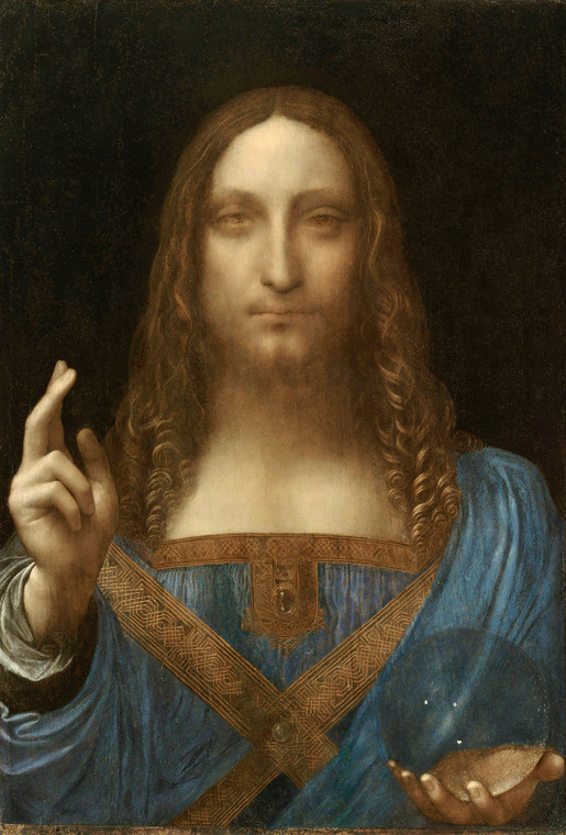 "Zbawiciel świata" Leonarda da Vinci