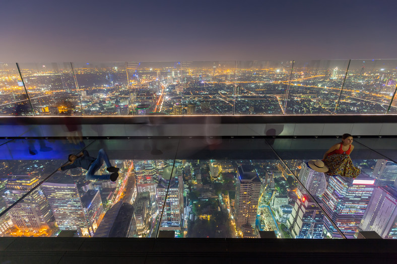 Taras King Power Mahanakhon, Bangkok, Tajlandia