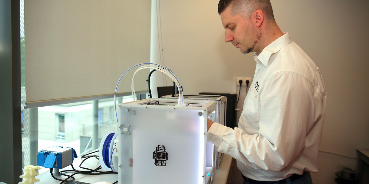 Bionanopark w Łodzi testuje drukarki 3D 