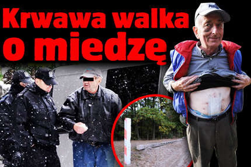 Krwawa walka o miedzę