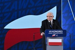Jarosław Kaczyński przemówił na Kongresie PiS. 'Były pewne nadużycia z lasami czy z kościołami'