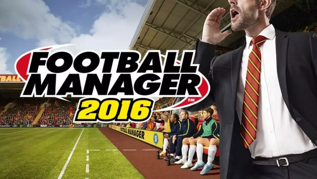 W Football Manager 2016 obejrzymy mecz z nowej perspektywy