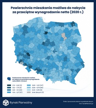 Ceny mieszkań kontra wynagrodzenia Polaków. Gdzie najłatwiej kupić własne M?