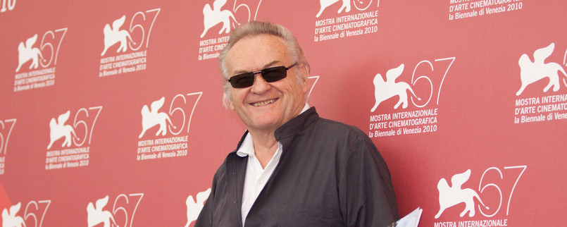 Jerzy Skolimowski na festiwalu filmowym w Wenecji w roku 2010