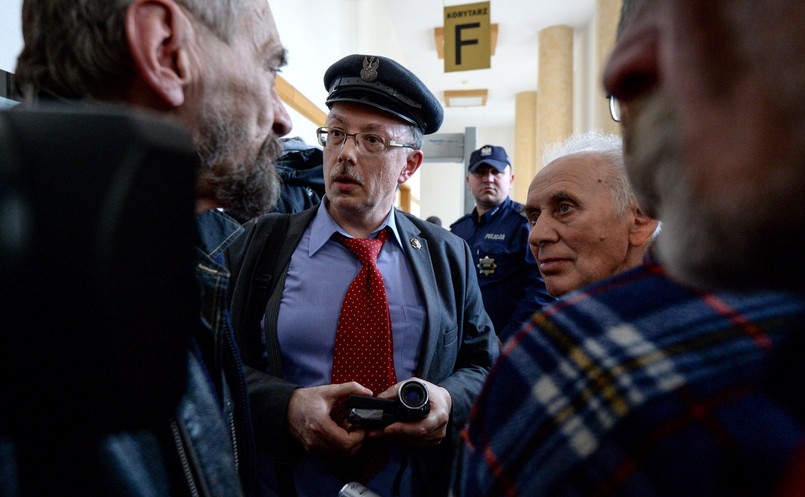 Przewodniczący KPN-Niezłomni Adam Słomka