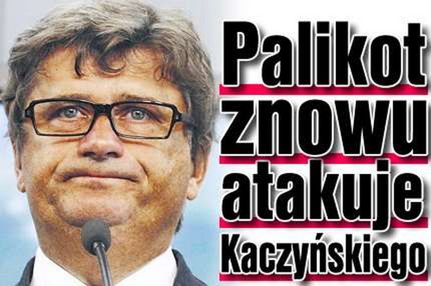 Palikot znowu atakuje Kaczyńskiego