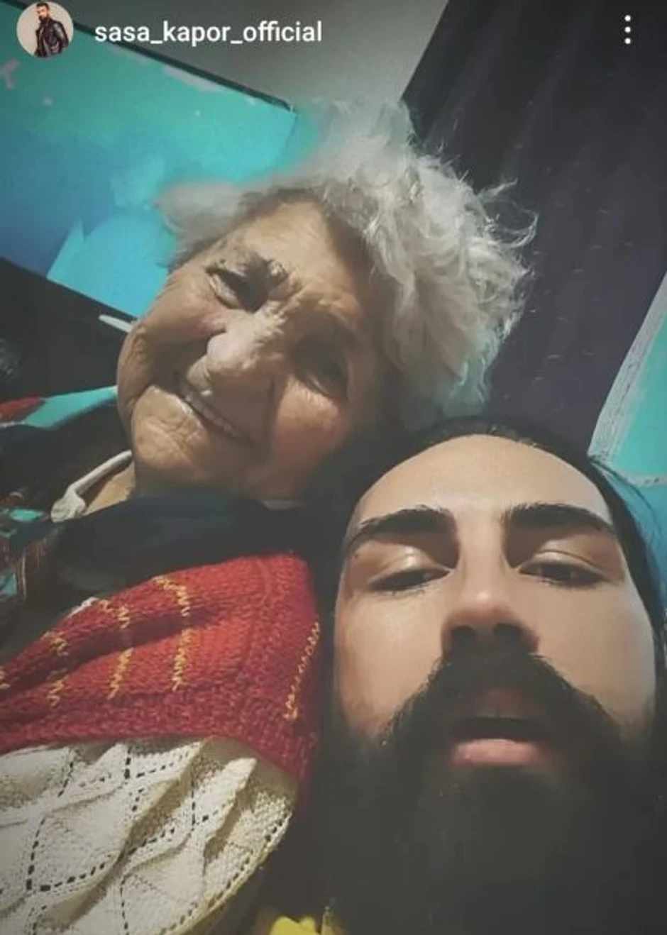 Saša Kapor sa bakom