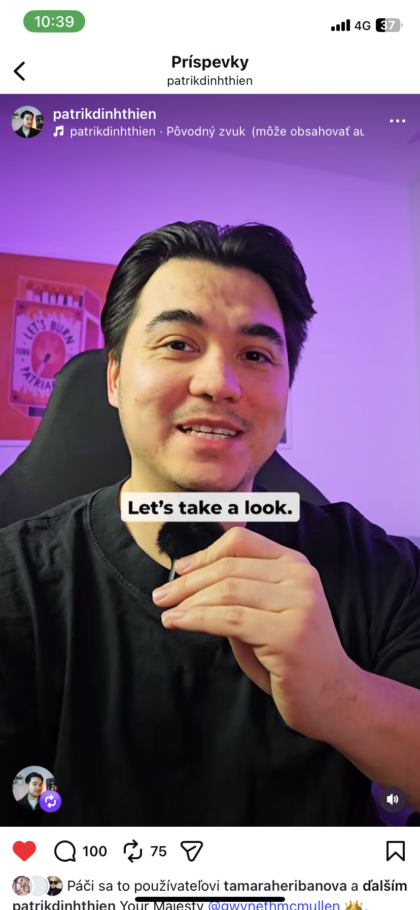 Návrhy na merch pre Gwen McMullen od grafického dizajnéra.