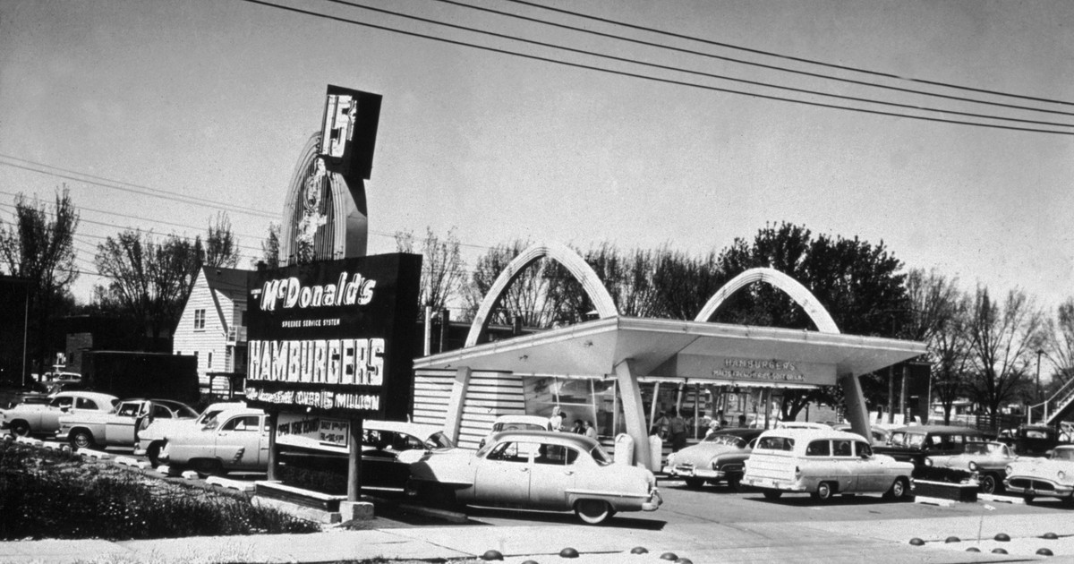 1954 カリフォルニア州ダウニー マクドナルド 【公式通販】