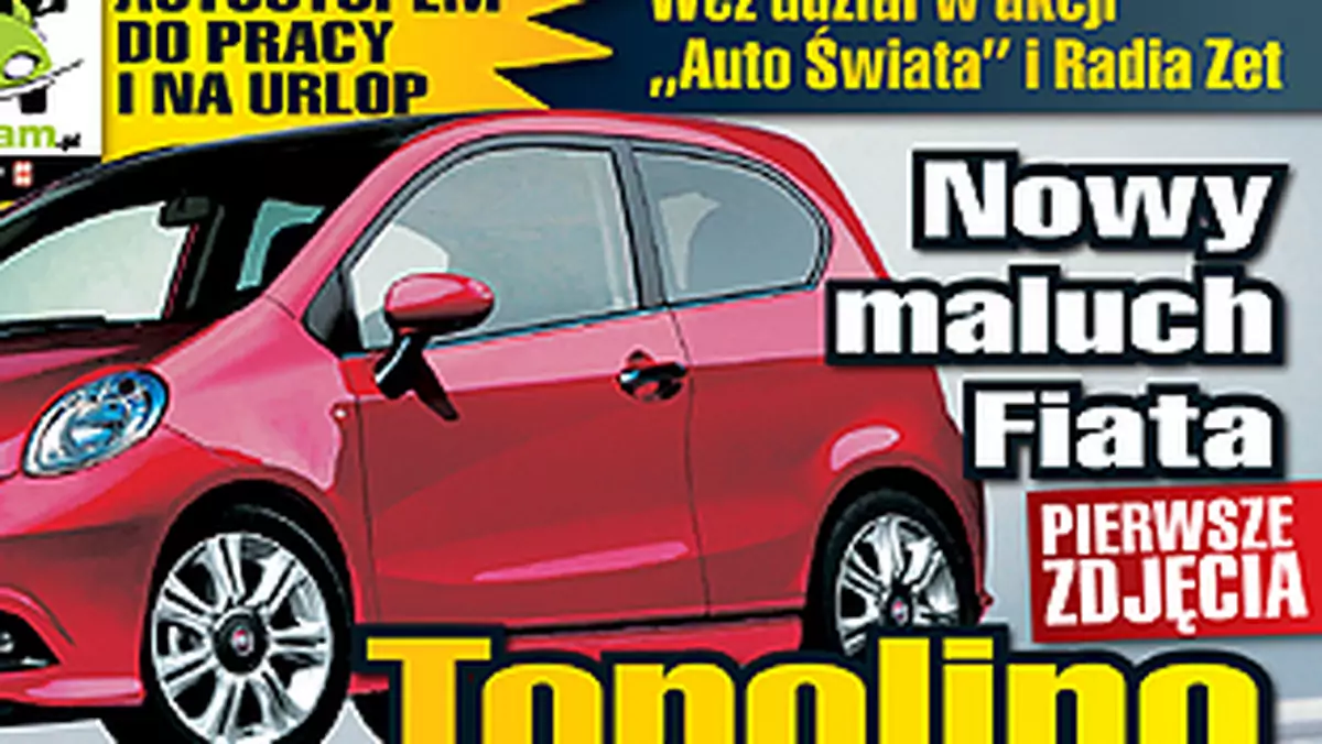 Fiat Topolino - Tylko u nas pierwsze zdjęcia nowego malucha Fiata!