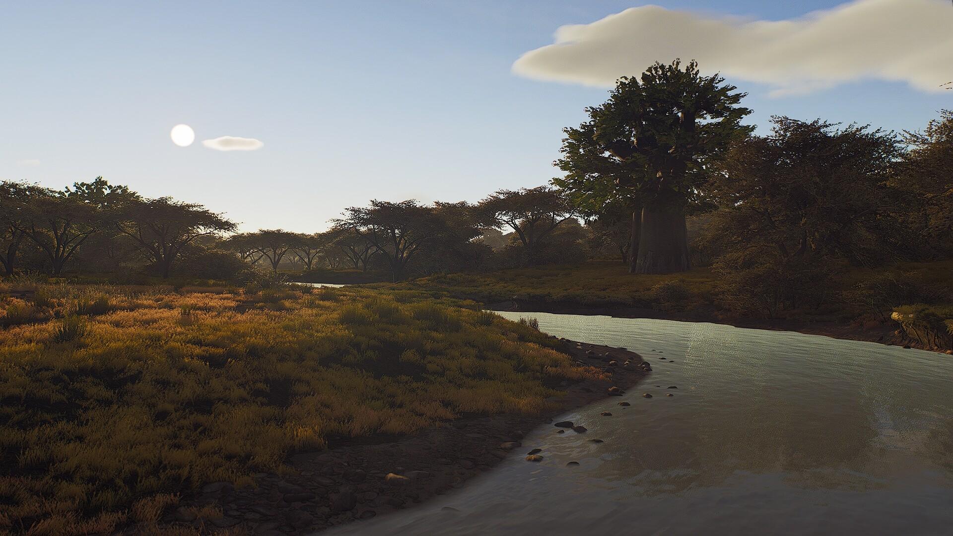 Oficiálny obrázok z DLC Tikamoon Plains pre hru Way of the Hunter.