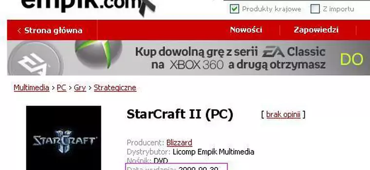 StarCraft 2 we wrześniu 2009 roku - to już prawie pewne!