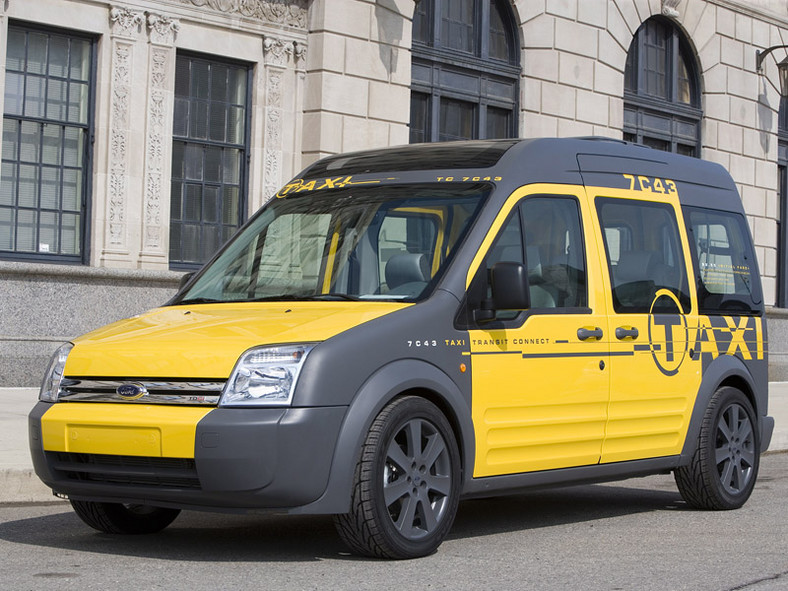 Ford Transit Connect Taxi – koncept nowego samochodu taxi dla USA