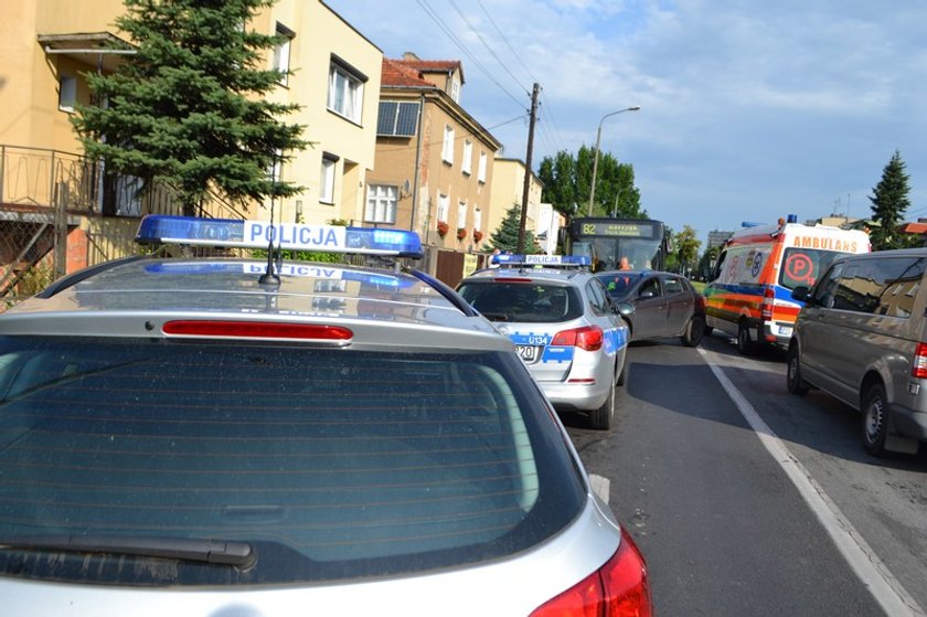 Nożownik w autobusie