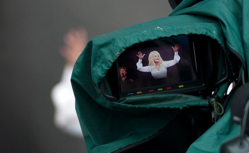 Dolly Parton była gwiazdą Glastonbury Festival 2014