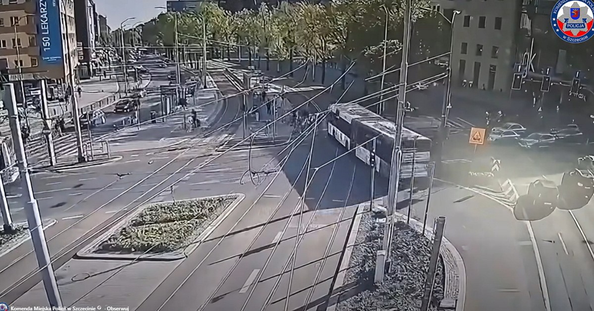 Kierowca autobusu w Szczecinie potrącił pasy? To było granicą szaleństwa