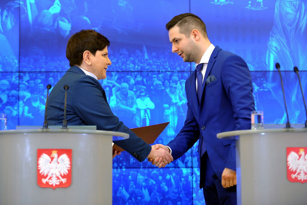 Beata Szydło i Patryk Jaki