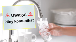 Problem z wodą w jednym z miast Małopolski. Wykryto groźną bakterię. Pojawiły się beczkowozy