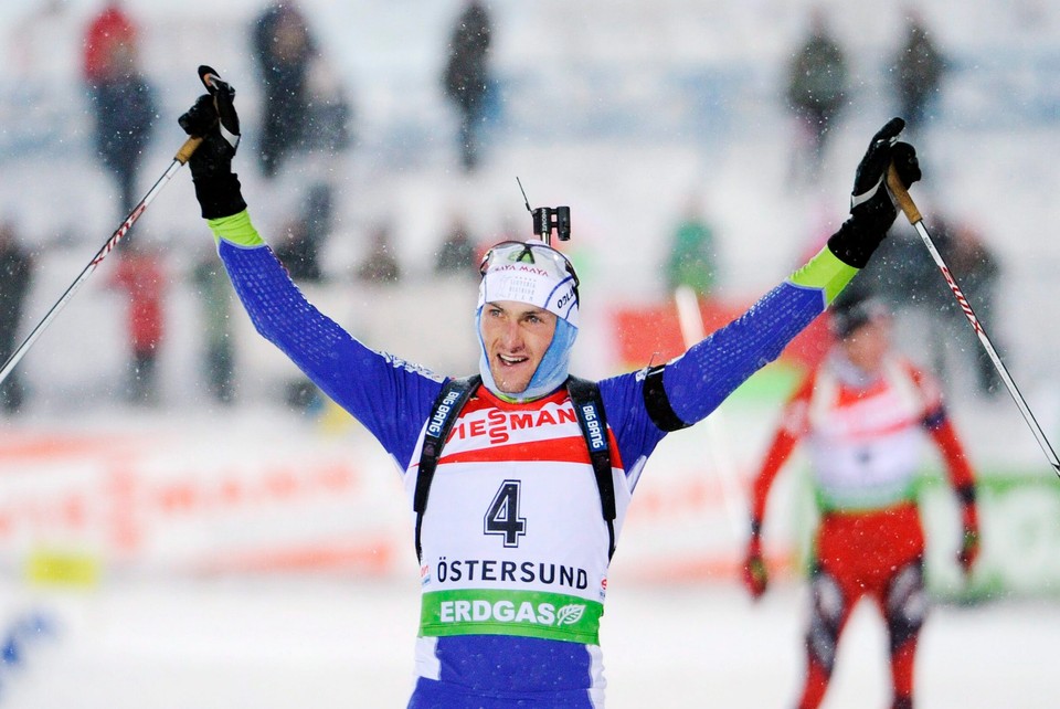 SWEDEN BIATHLON PURSUIT SWEDEN MEN