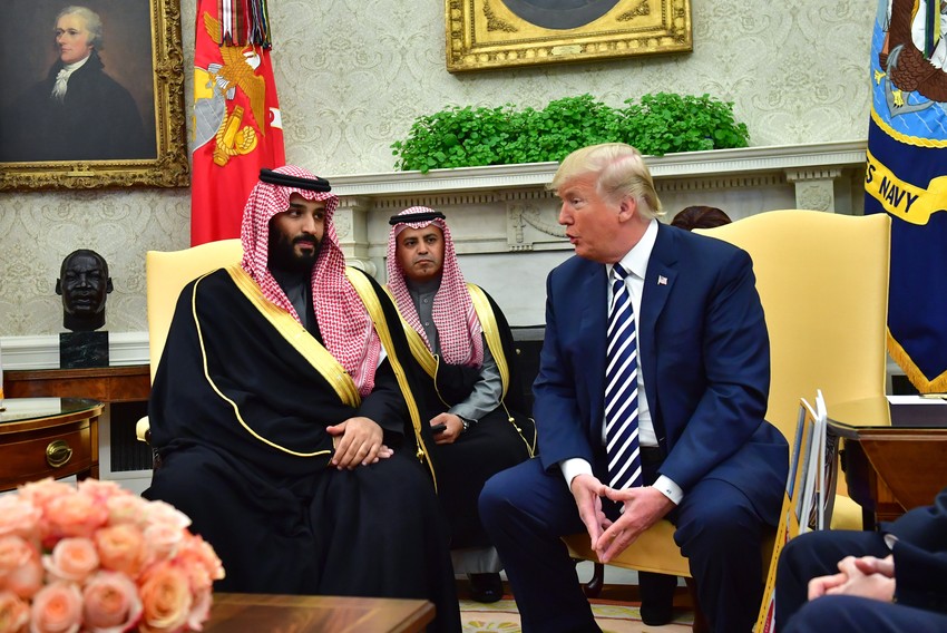 Donald Tramp i Muhamed bin Salman