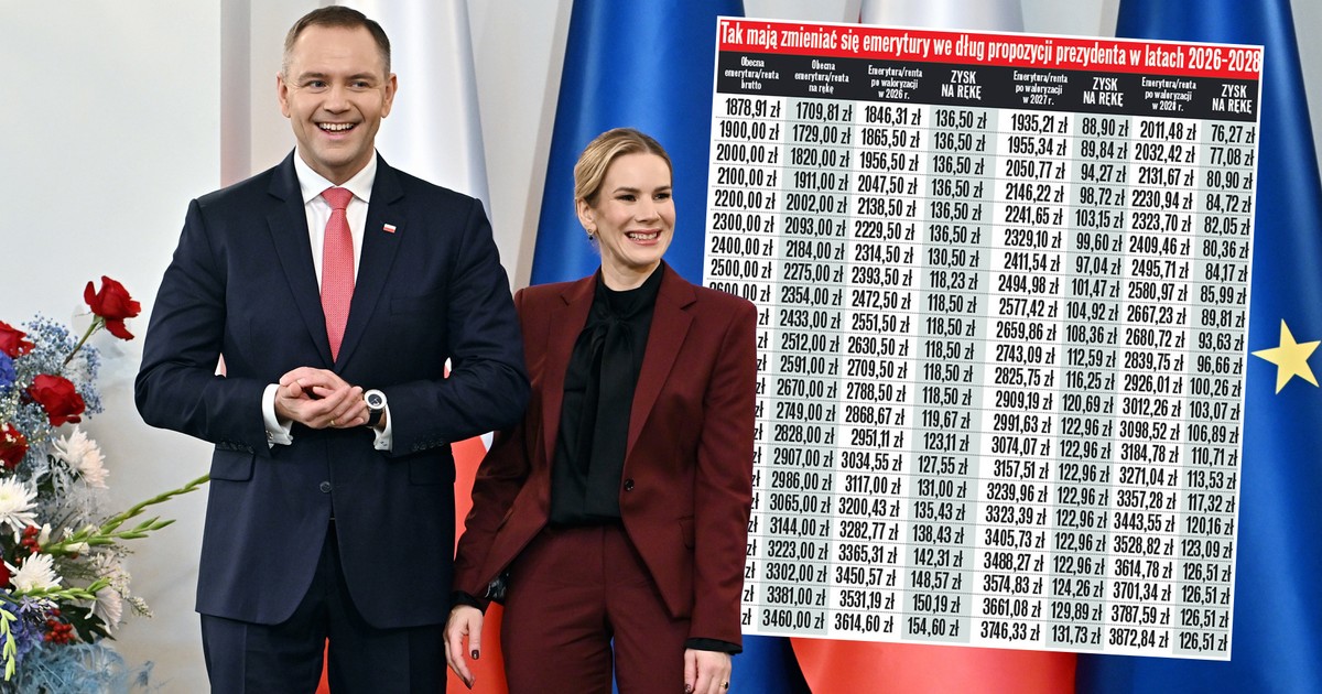 Marta Nawrocka zyska na pomyśle męża? Chodzi o emeryturę [TABELA]