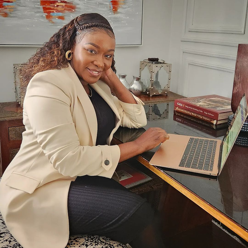 Media personality Terryanne Chebet 