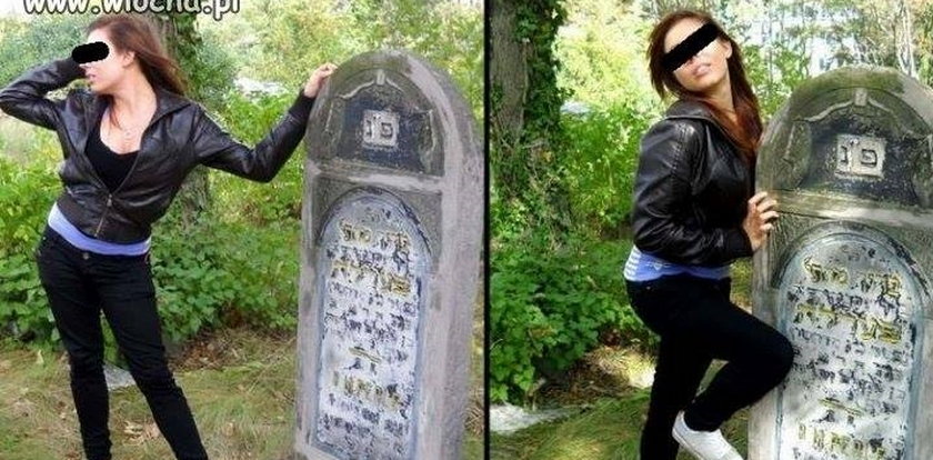 Robiły seksi fotki na cmentarzu żydowskim. Prokuratura: Nie doszło do przestępstwa