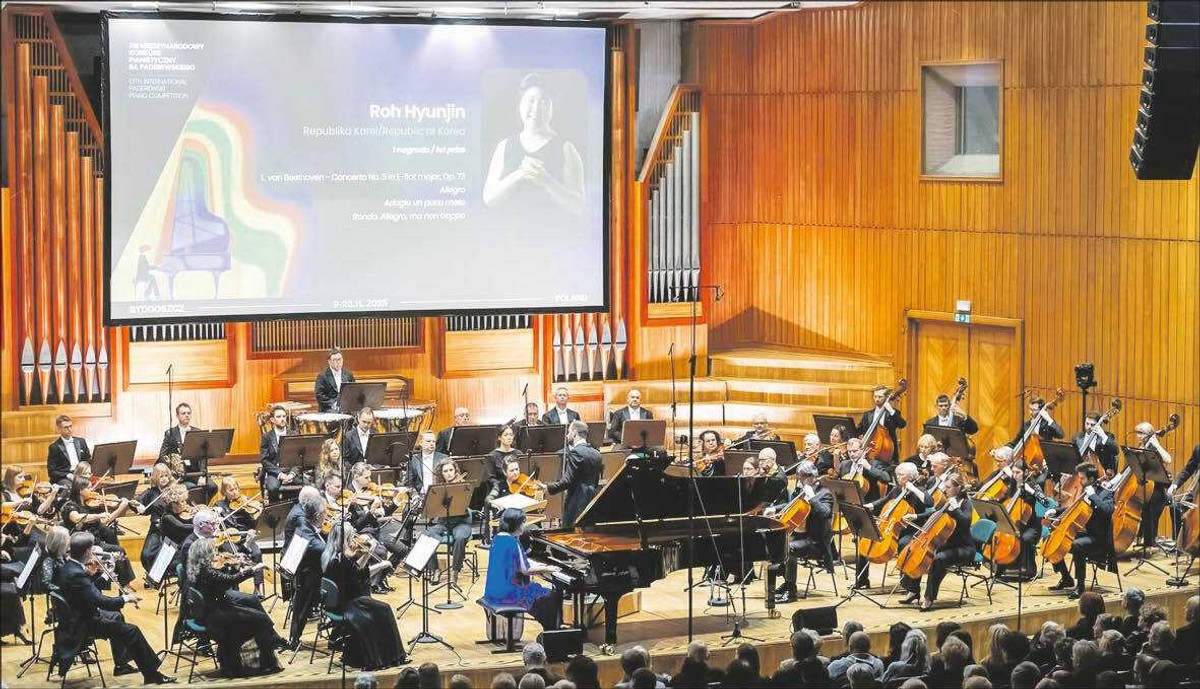 Gala zakończenia XIII Międzynarodowego Konkursu Pianistycznego im. Ignacego Jana Paderewskiego w Bydgoszczy