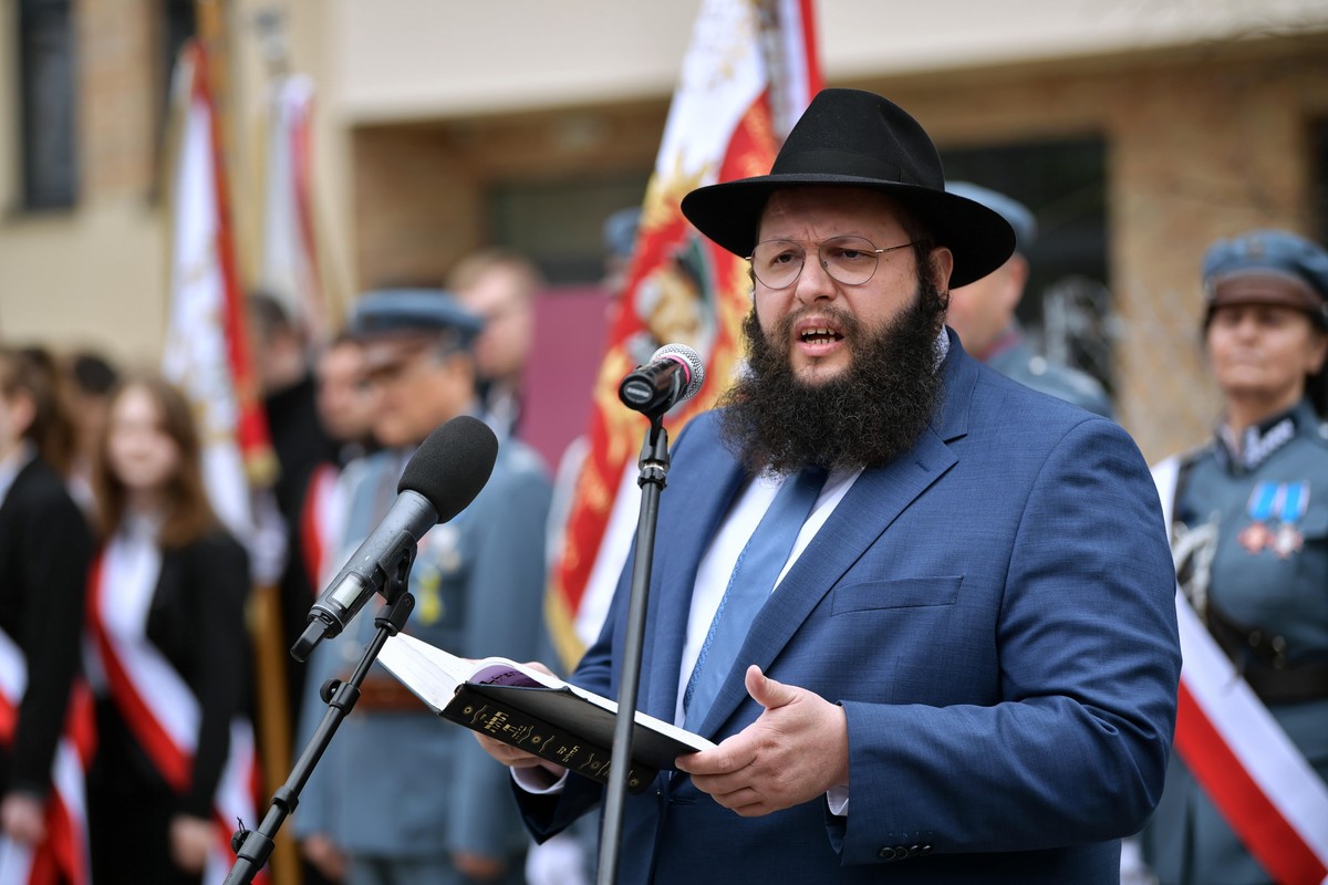 Przewodniczący Chabad Lubawicz Polska Rabin Szalom Dow Ber Stambler
