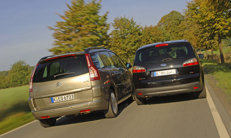 Citroen C4 Grand Picasso kontra Ford S-Max: używane vany nie muszą być nudne