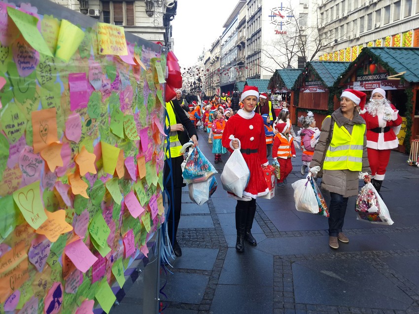 Paketiće su napravili roditelji mališana