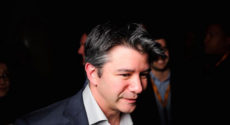 Travis Kalanick, the former CEO of Uber.