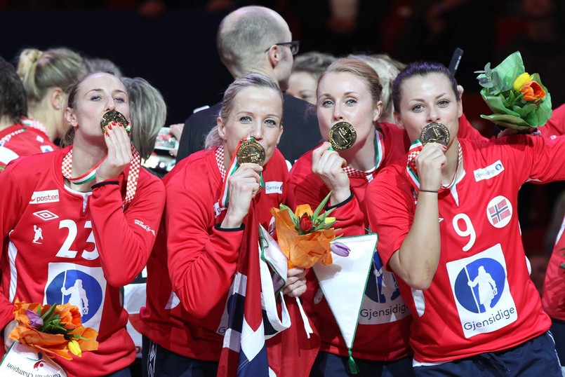 Tak piękne Norweżki cieszyły się ze zdobycia mistrzostwa Europy. ZDJĘCIA