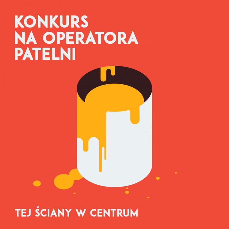 Logo konkursu na operatora ścian "patelni"