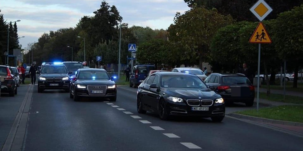 Prokuratura umarza sprawę dziecka potrąconego przez kolumnę prezydenta