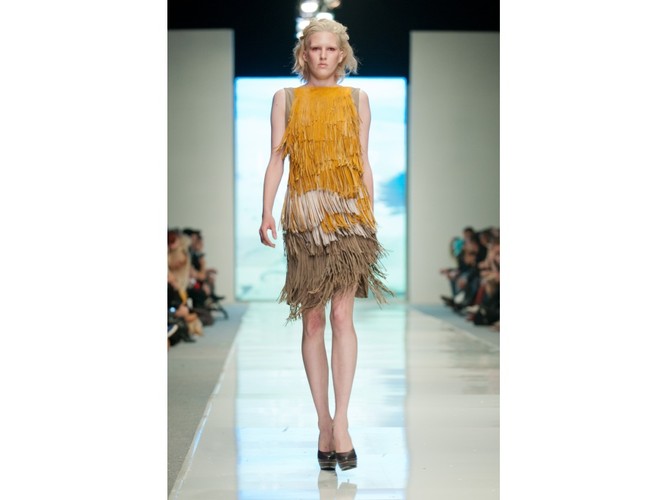 ŁUKASZ JEMIOŁ - pokaz kolekcji wiosna/lato 2012 na Fashion Week Poland Łódź.