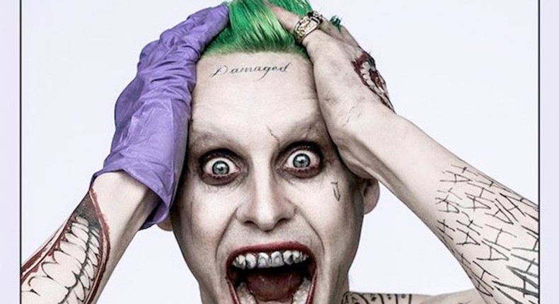 Jared Leto's new look as Joker