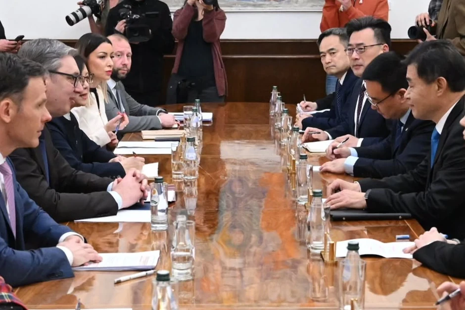 Aleksandar Vučić sa predstavnicima korporacije Shandong Hi-Speed Group