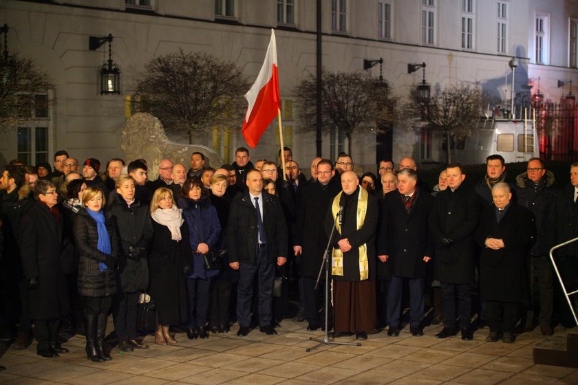 Obchody miesięcznicy smoleńskiej.