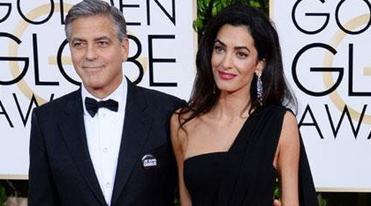 Geroge és Amal Clooney az ideális pár/ Fotó: Northfoto 