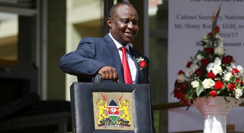 Cabinet Secretary Henry Rotich 