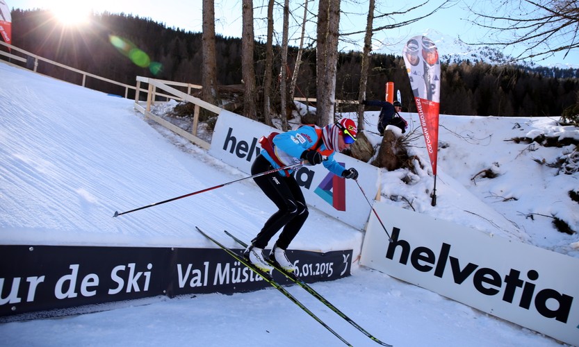 Justyna Kowalczyk podczas treningu w Val Mustair