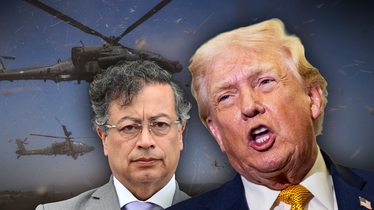 Donald Tramp i Gustavo Petro