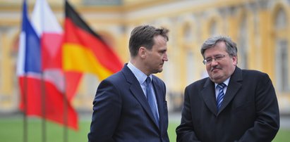 Sikorski: Zagłosuję na Komorowskiego