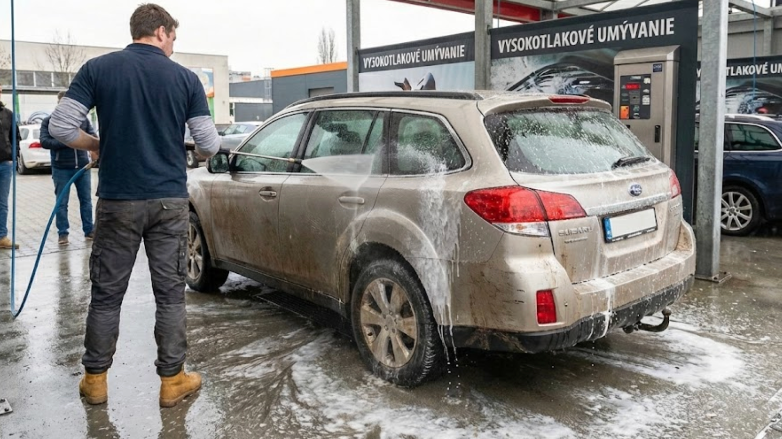 Umývanie auta v zime je prospešné, no len za predpokladu, že nie je príliš chladno a auto je na to pripravené.