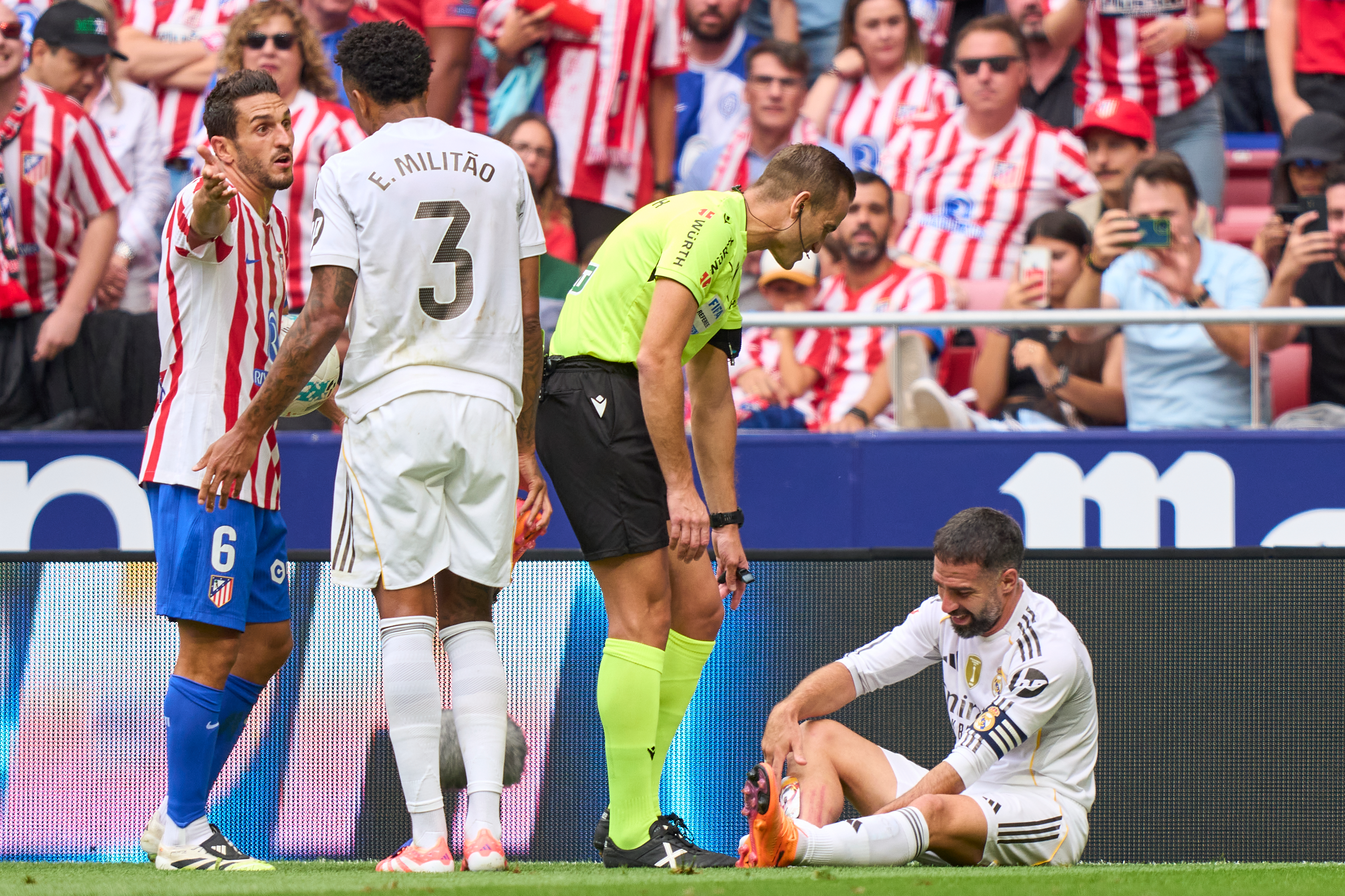 Dani Carvajal se opera la rodilla y será baja 2 meses en el Real Madrid