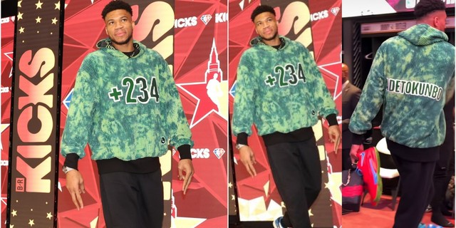 Giannis Antetokounmpo reminds the world that he is Nigerian with outfit to  All-Star Game | Pulse Nigeria